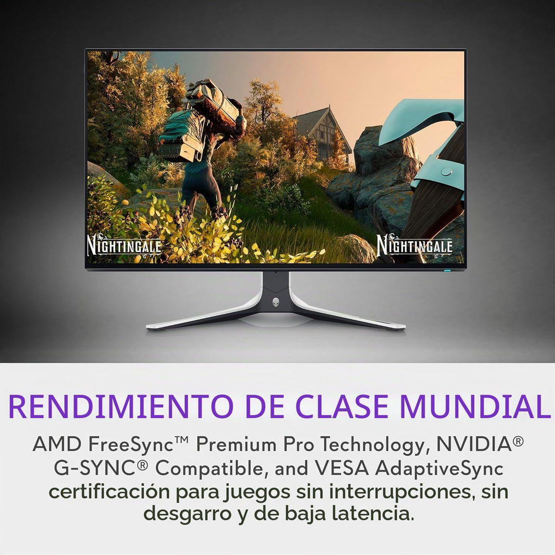 Dell Alienware Monitor para juegos de 27 pulgadas | 280Hz, 1ms, QHD...