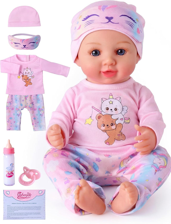 BABESIDE Muñeca de bebé de 12 pulgadas, juego de muñecas realistas...