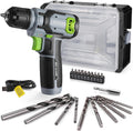 WORKPRO Power Drill Bit Set con Tool Box, 8V Cordless Drill Driver