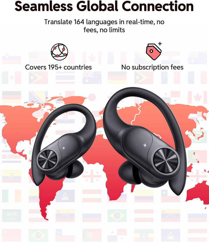 PocBuds Auriculares Bluetooth inalámbricos 80 horas de reproducción...