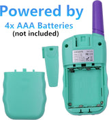 LOUKIENE Walkie Talkies para niños de 22 canales de radio de 2 vías...
