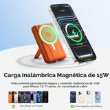 Azmuth Banco de energía magnético, 10000 mAh para batería MagSafe,...