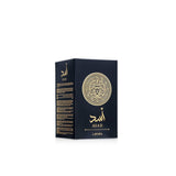Lattafa Perfumes Asad para Unisex Eau de Parfum en spray, 3.4 onzas