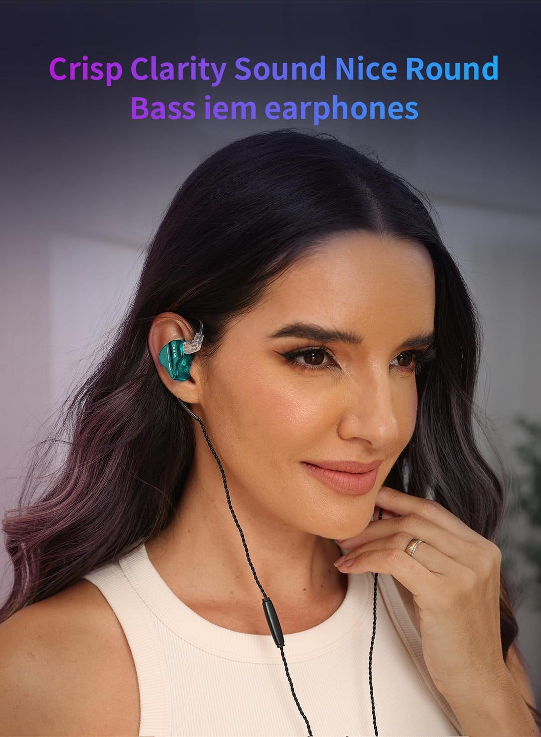 KBEAR Storm - Auriculares intrauriculares con cable para músicos, c...