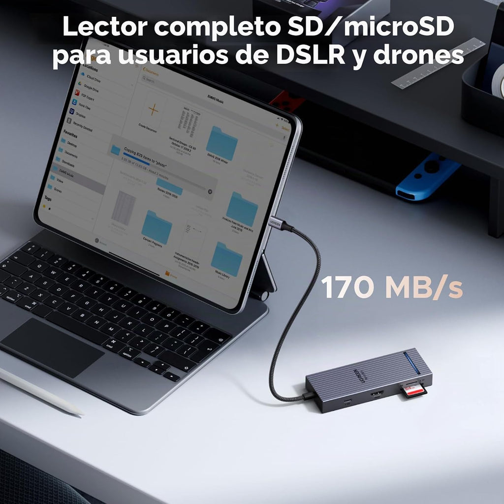 UGREEN, 75027, hub USB, alimentado