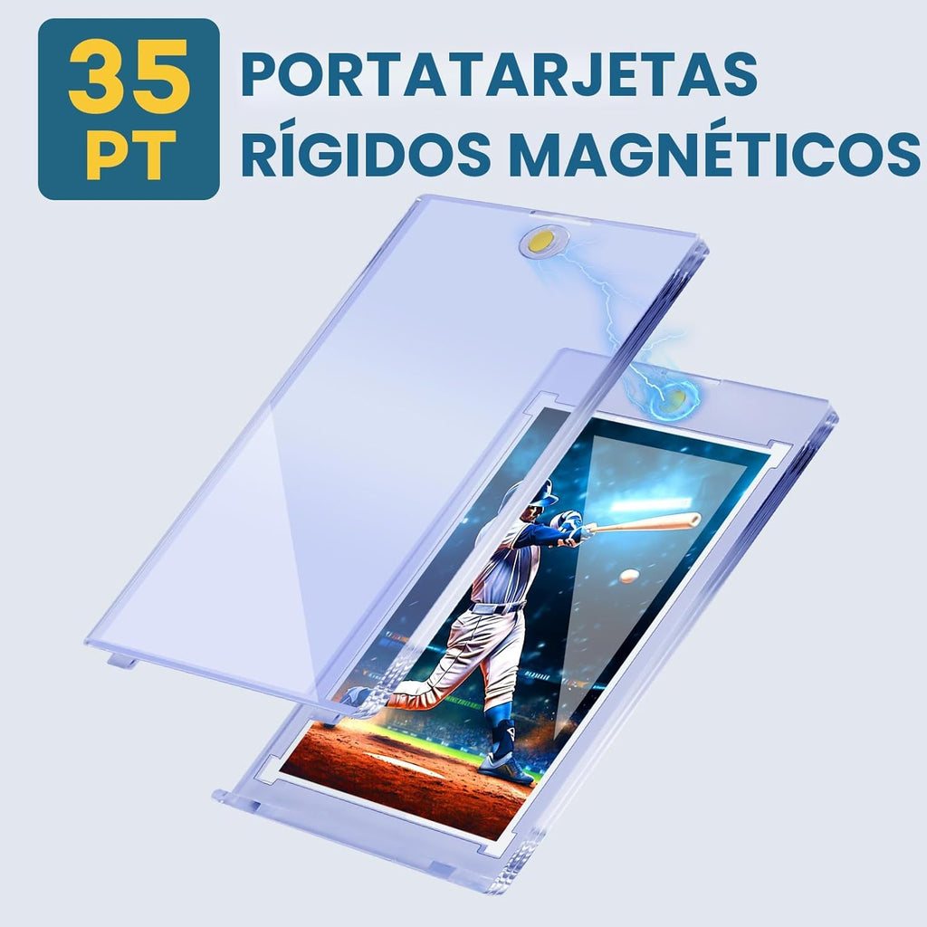 Portatarjetas magnéticos de 128 quilates, 35 pt titular de una