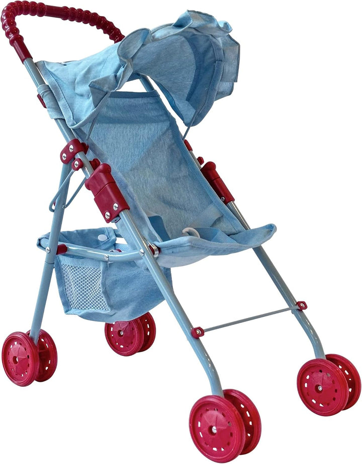 Mi primer cochecito de muñeca bebé para niños pequeños de 3 años, n...