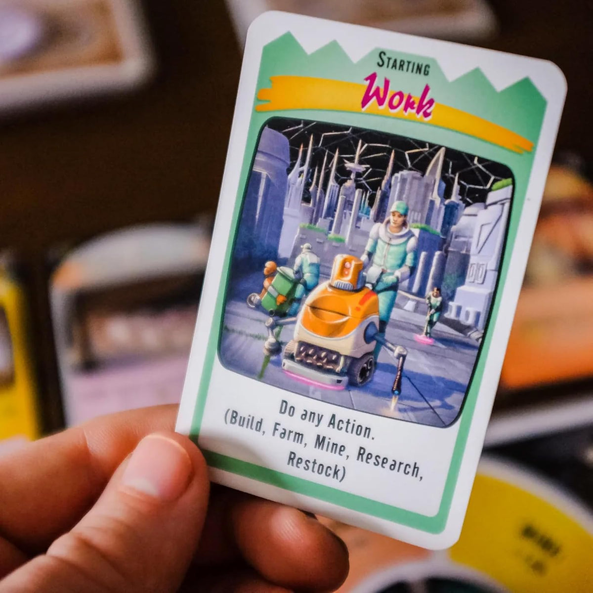 Rio Grande Games Moon Colony Bloodbath Juego de cartas de construcción de motor estratégico