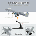 1/100 -10 Thunderbolt II Warthog modelo de metal fundido troquel