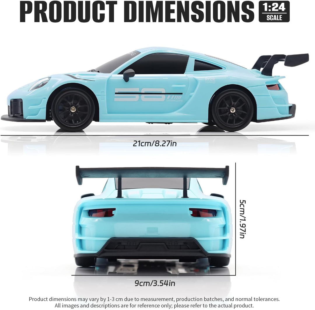 Aka Supaku Auto de deriva a control remoto, 1:24 4WD coches de cont...