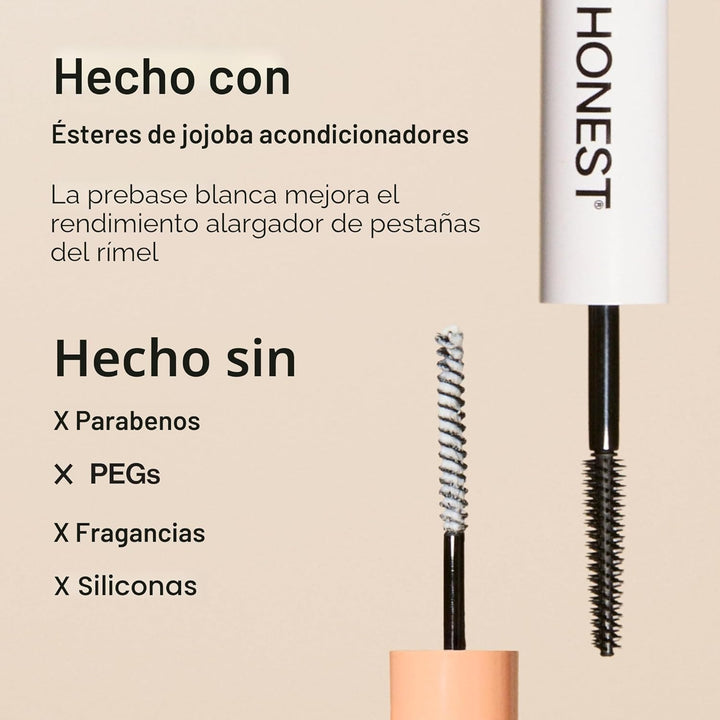 Honest Beauty Mascara de longitud extrema + base para pestañas 2 en...