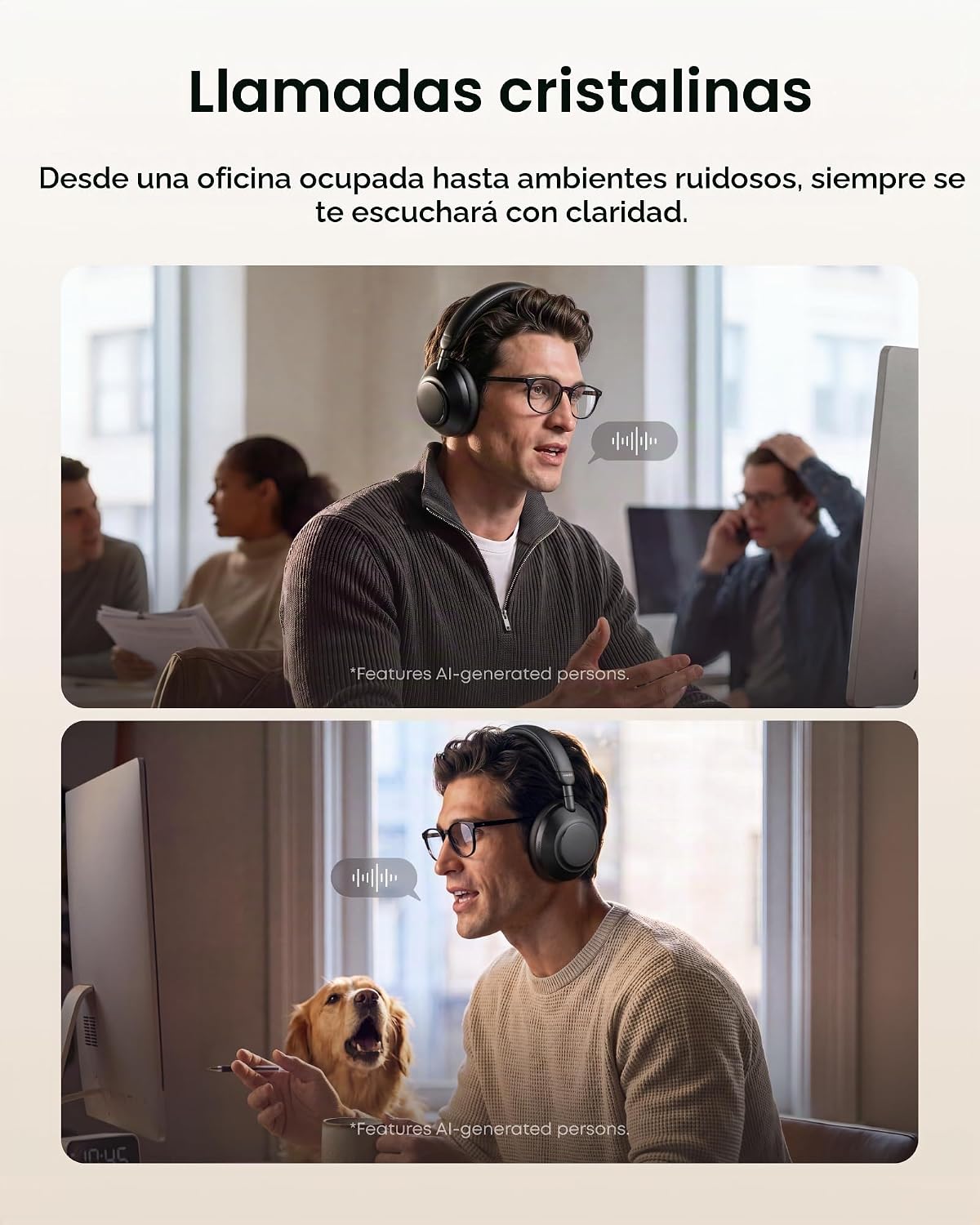 Anker Soundcore Space 2 Pro ANC - Auriculares sobre la oreja