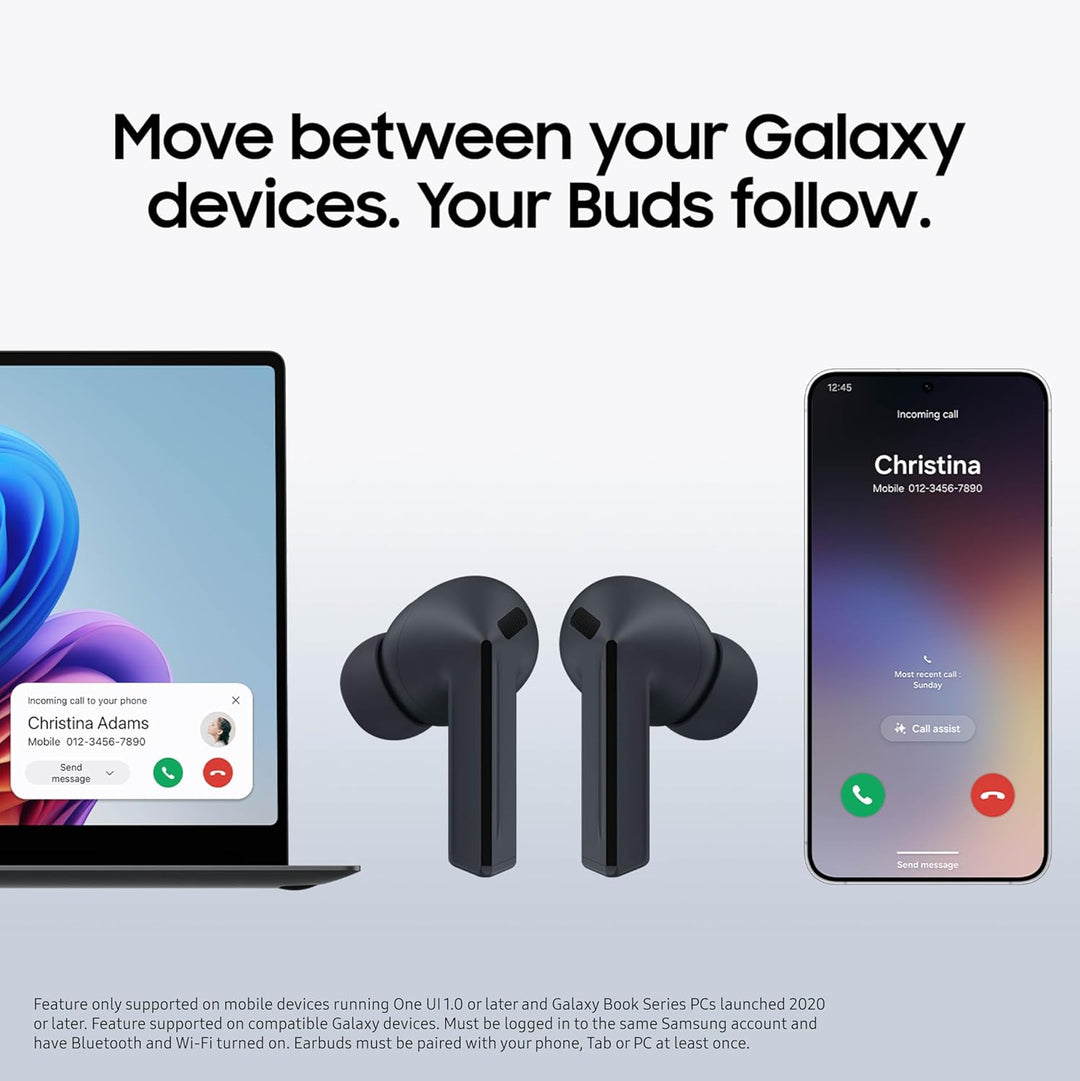 SAMSUNG Galaxy Buds 3 FE (2025) + Galaxy SmartTag2, auriculares Blu...