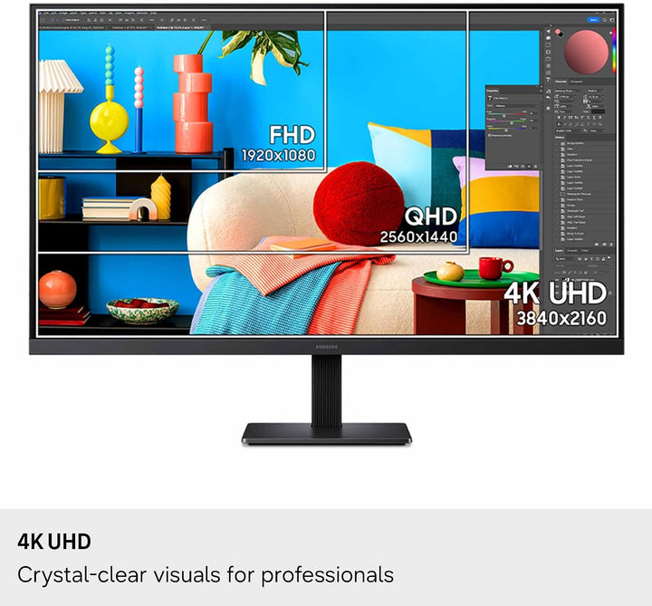 Samsung Monitor de alta resolución ViewFinity S7 (S70H) de 27 pulga...