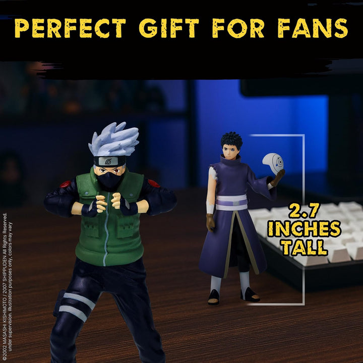 P.M.I. Naruto Shippuden - Mini figuras coleccionables de 12 unidade...