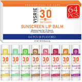 Bálsamo labial con protección solar SPF 30, tamaño de viaje a grane...