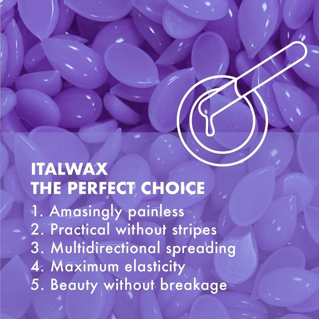Italwax Top Line - Cuentas de cera dura de orquídea, 1.65 libras (2...