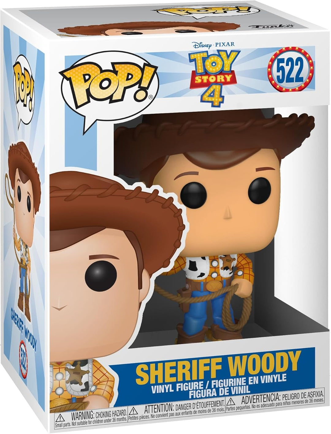 Funko Pop! Vinyl: Disney Pixar: Toy Story 4: Woody - Figura de vini...