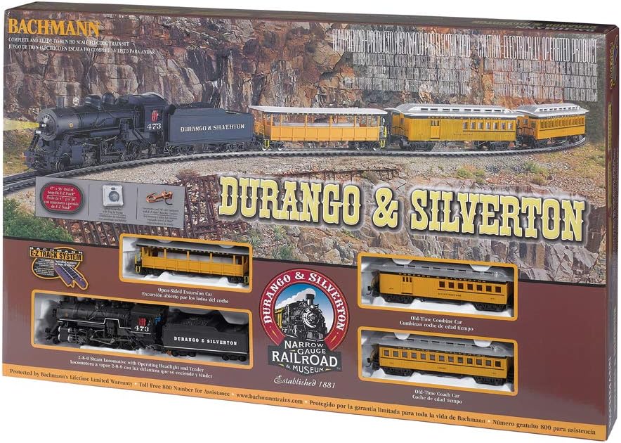 Bachmann Trenes - Durango & Silverton Juego de tren eléctrico listo para