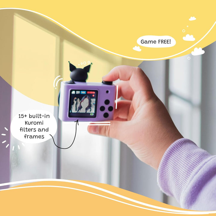 Cámara digital y videocámara para niños mini Kuromi de Kidamento, t...