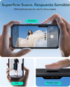 ESR Cyber Tough para iPhone 16 Case con Flex Stand, negro