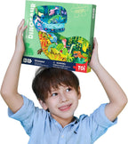 TOI Rompecabezas de dinosaurio para niños de 6 a 8 años, rompecabezas