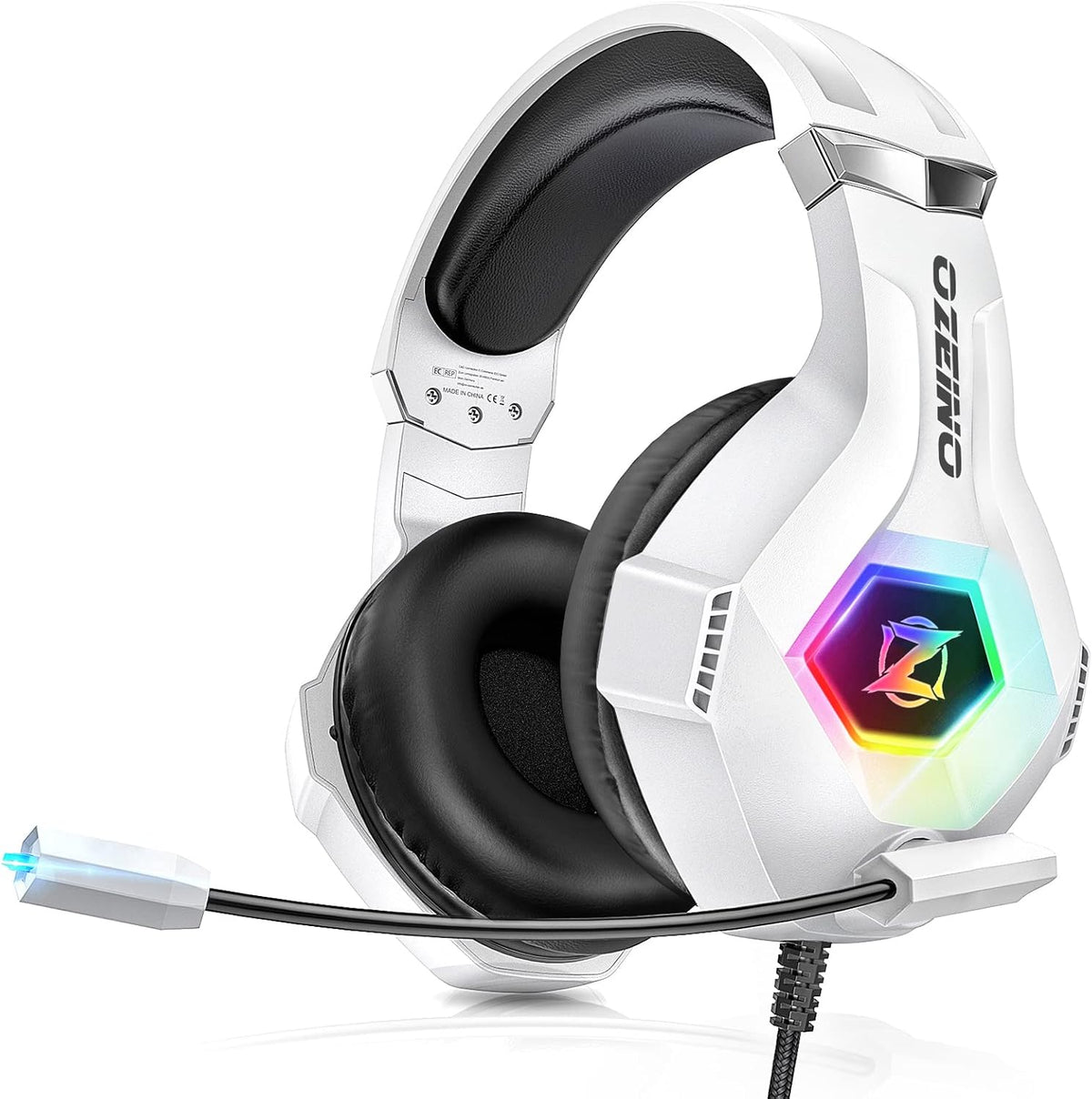 Ozeino - Audífonos para juegos para PC, PS4, PS5, auriculares Xbox