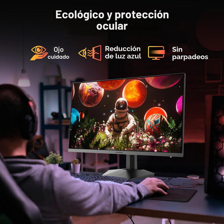 KOORUI Monitor para juegos de 27" 1440P, 260Hz\/240Hz, IPS rápi...