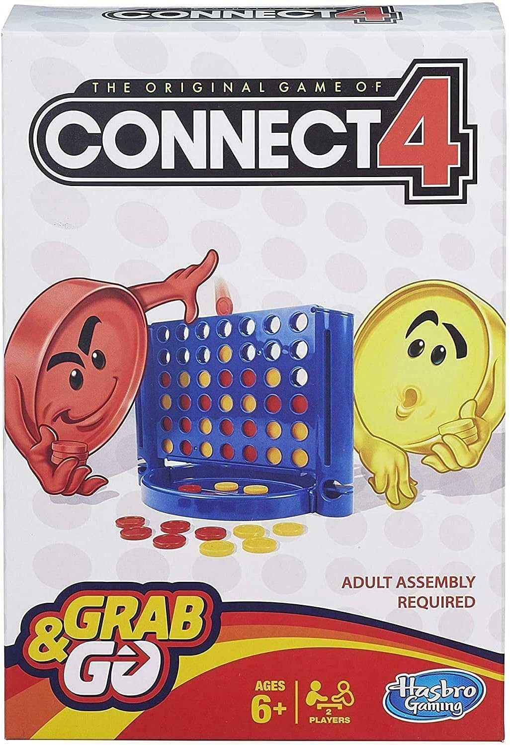 Juego Connect 4 Grab and Go de Hasbro