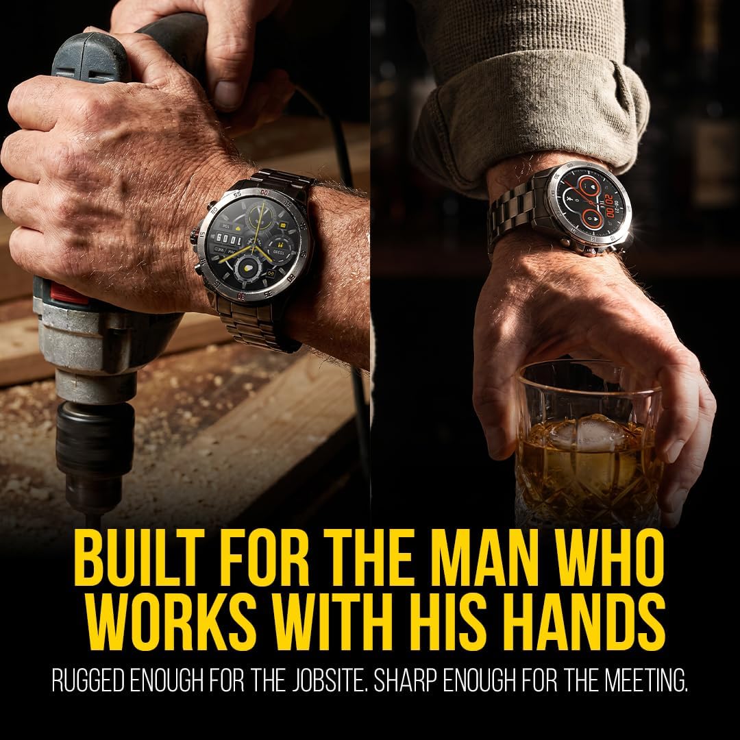 ALPHAGEAR Commander - Reloj inteligente resistente para hombre