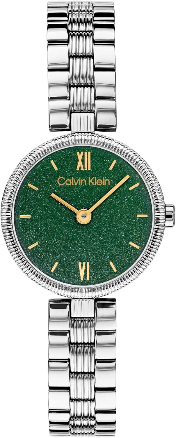 Calvin Klein Reloj de cuarzo de dos manecillas para mujer Gleam