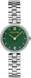 Calvin Klein Reloj de cuarzo de dos manecillas para mujer Gleam