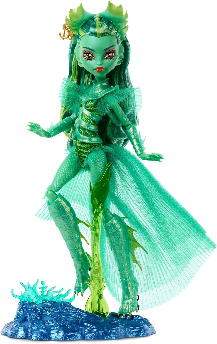 Monster High Serie Skullector Muñeca Criatura de la Laguna Negra -...
