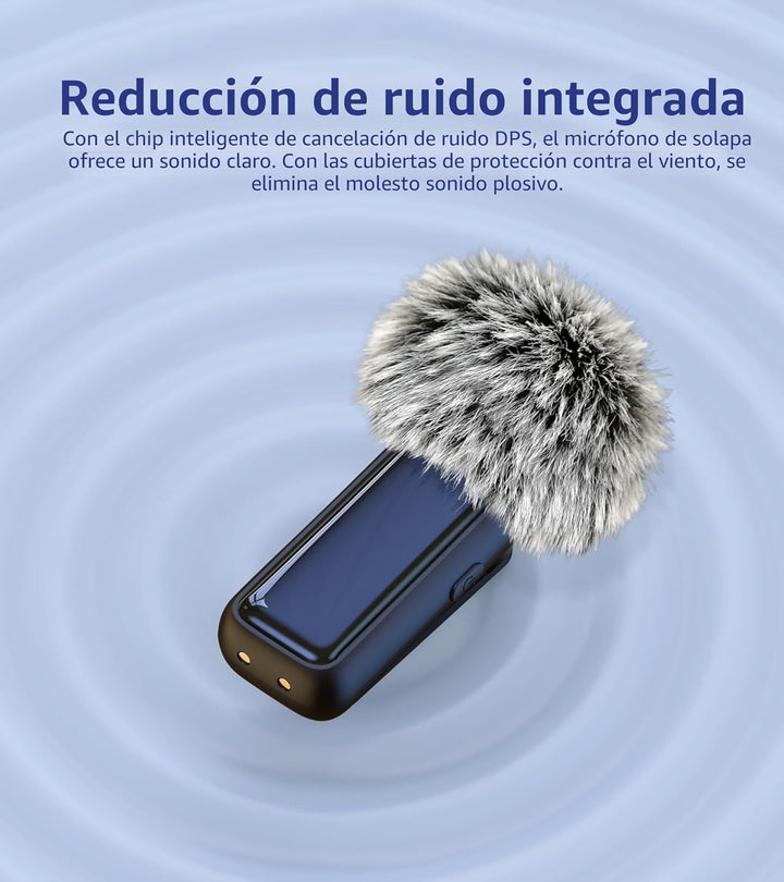 NPTCL Micrófono inalámbrico USB para PC, portátil, iPhone 16\/15, t...