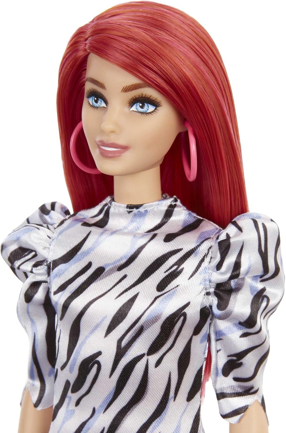 Barbie Fashionistas Doll #168 con busto más pequeño y pelo largo ro...