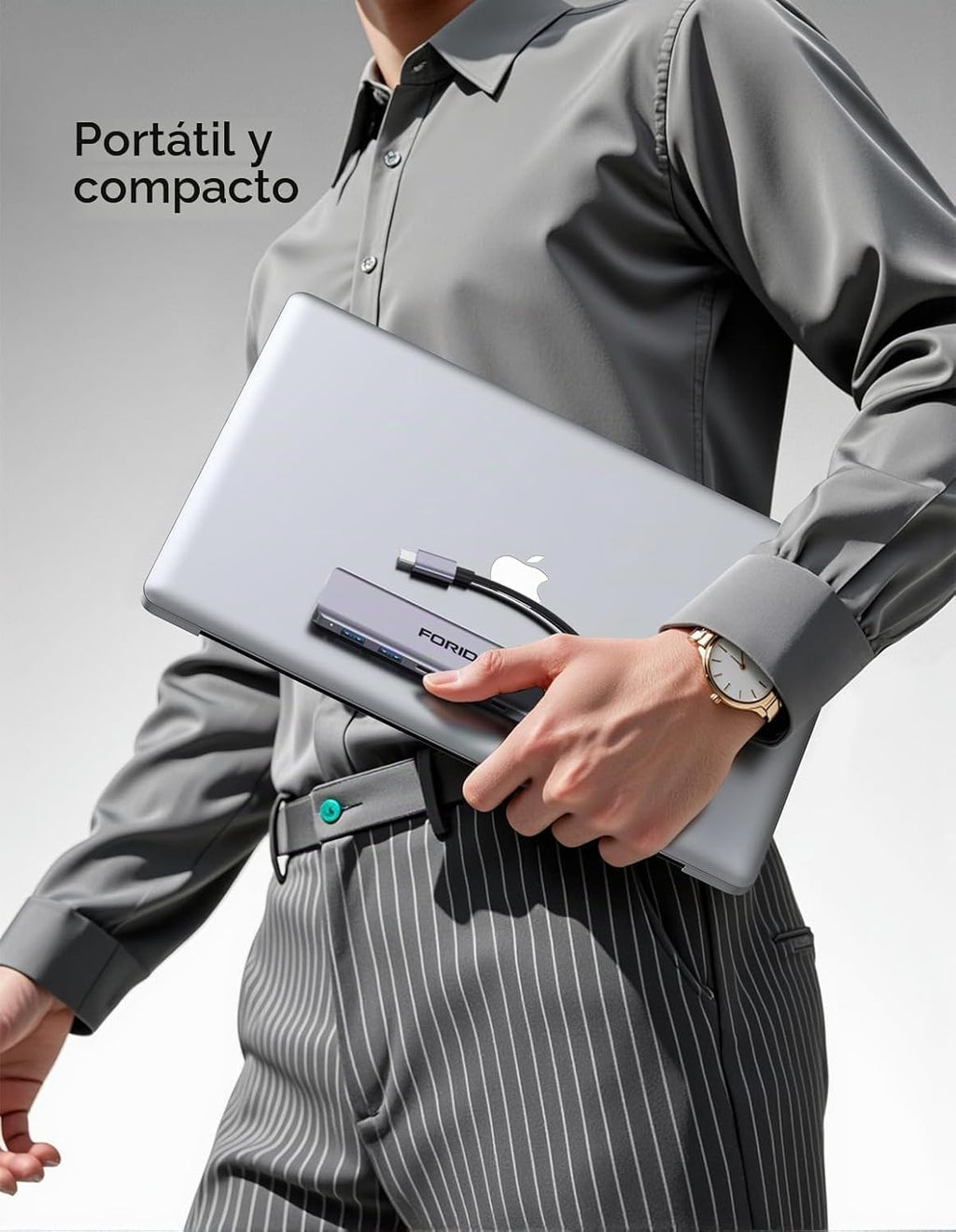 FORIDA, hub USB 2.0 de 7 puertos