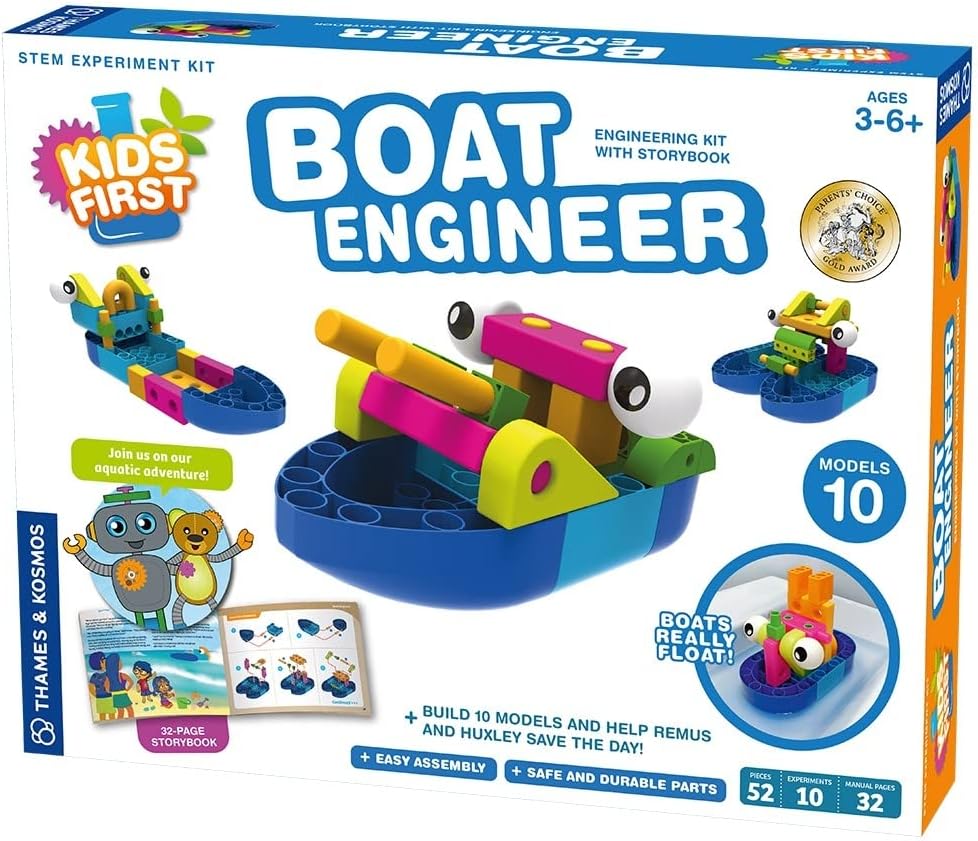 Kids First: Ingeniero de Barcos | Set de Ingeniería