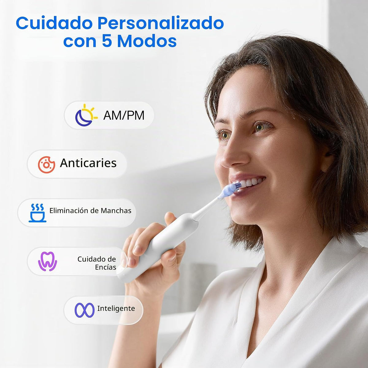 usmile Y20PRO - Cepillo de dientes eléctrico inteligente con aplicación