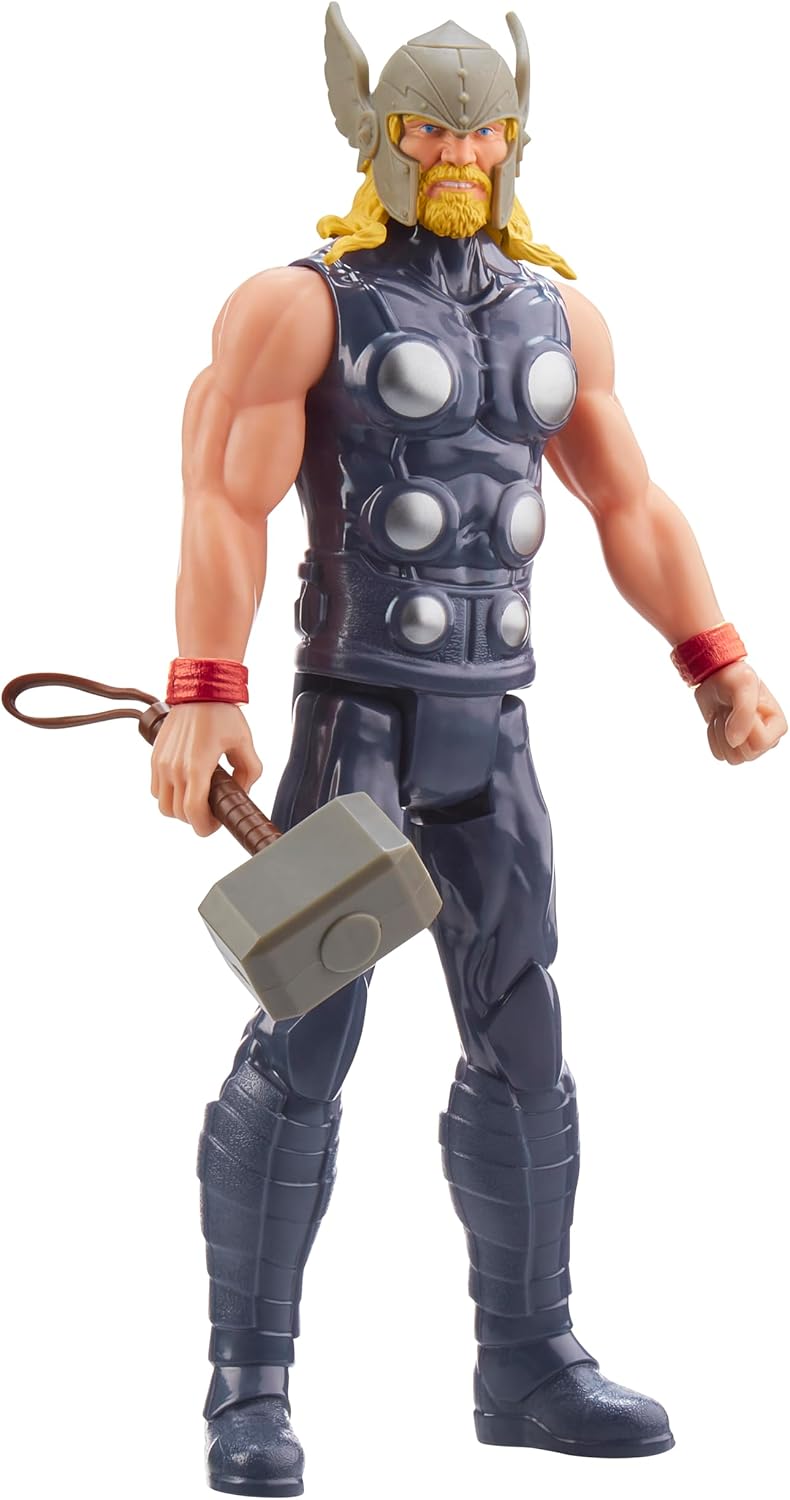 Marvel Avengers Titan Hero Series - Figura de acción de Thor de 12...