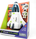 Transbordador espacial de juguete para niños de 3 a 5 años, cohete de juguete con astronauta