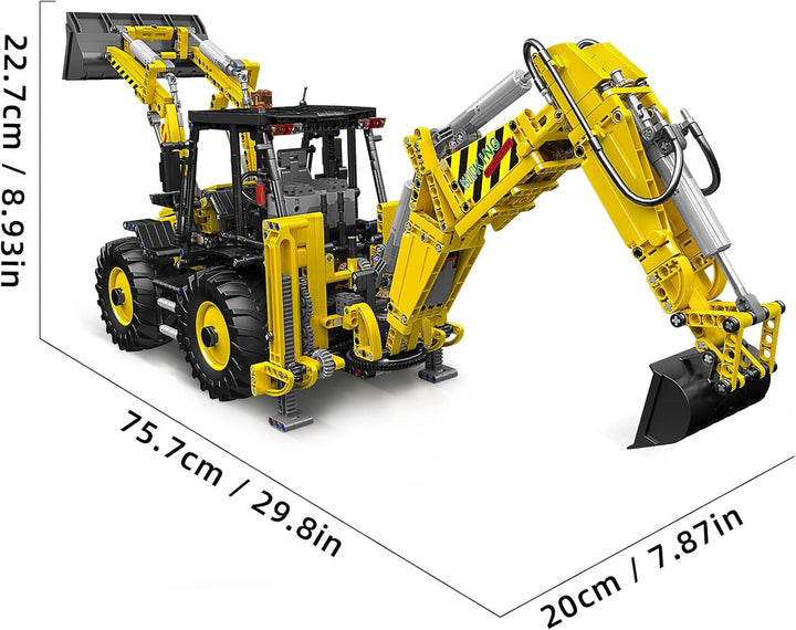 Mould King 17036 Excavadora y excavadora 2 en 1 juego de