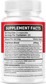 Biosteady - Cápsulas de fórmula avanzada Biosteady (paquete de 2),...