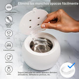 Swissker by Swissklip ShinePod - Cápsula de limpieza dental ultrasó...