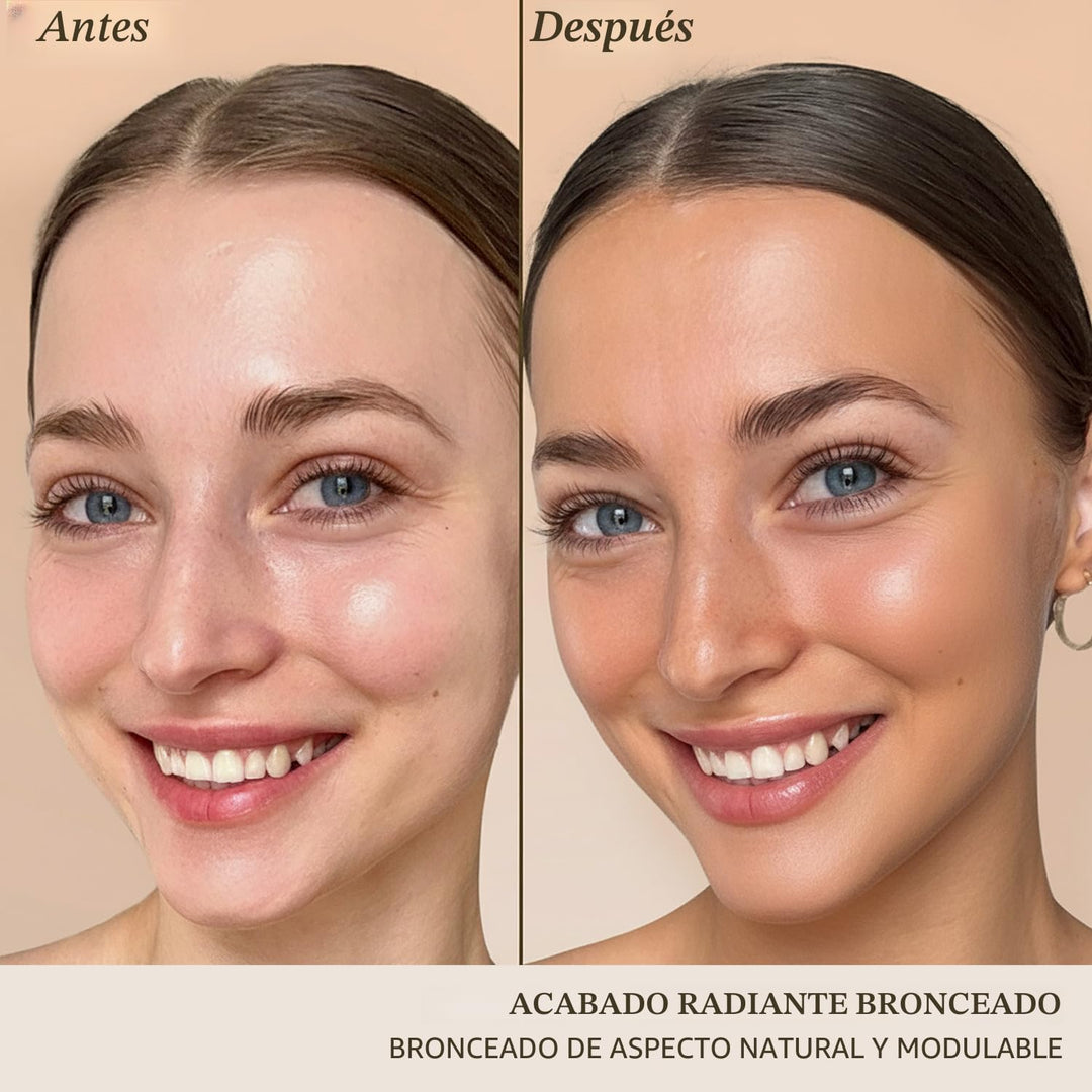 Gotas autobronceadoras para la cara - fabricadas en Estados Unidos...