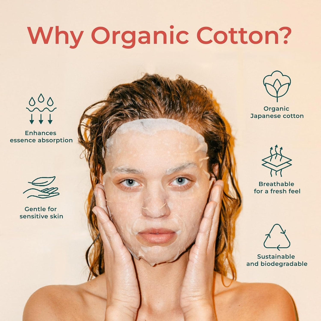 INNA ORGANIC Mascarilla de hoja \u2013 Hidratación profunda y larga...