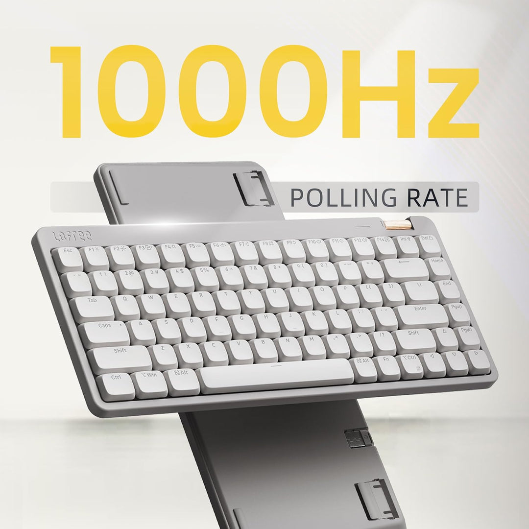 Flow Lite - Teclado mecánico de perfil bajo de 100 teclas, teclado...