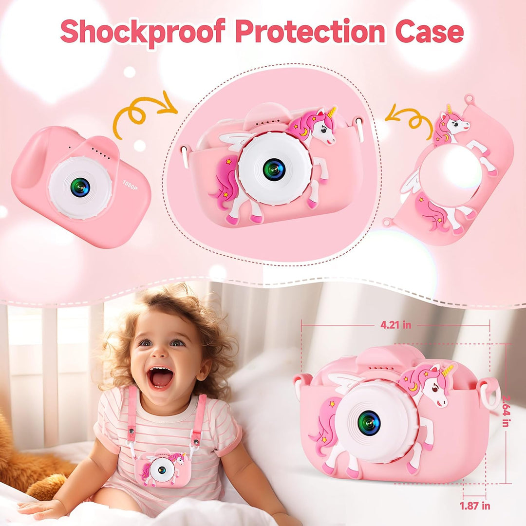 Juguetes de cámara para niños para niñas de 3, 4, 5, 6, 7, 8, 9 año...