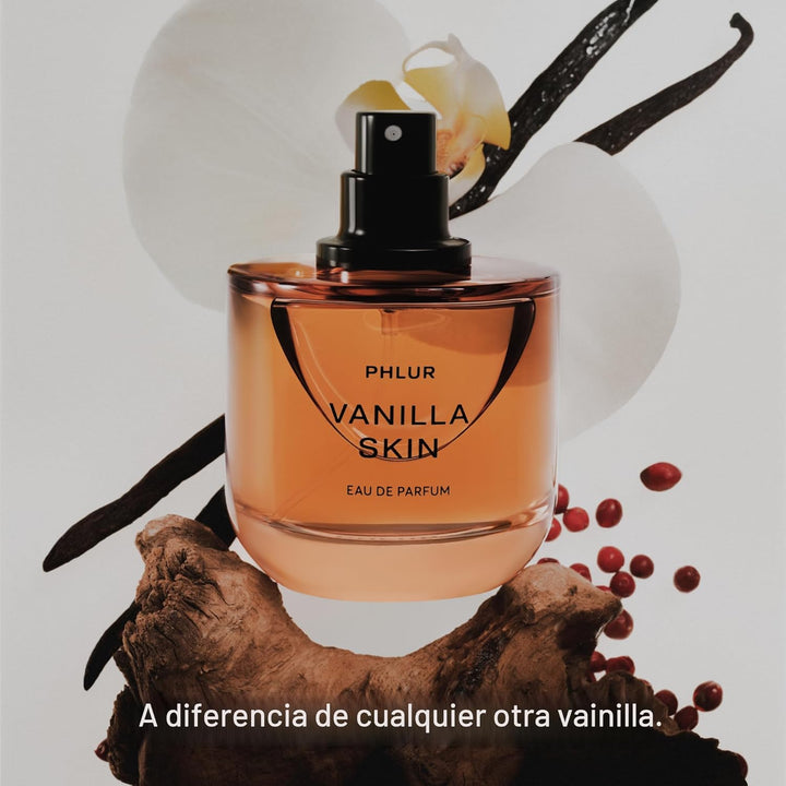 PHLUR Vanilla Skin Eau de Parfum - Perfume en aerosol de tamaño com...