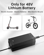 WUKUR Cargador de scooter eléctrico de 546 V 2A para