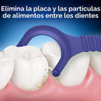Oral-B Glide Púas de hilo dental de menta con sabor a aceite de men
